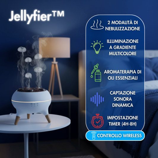 Jellyfier™, for a Relaxing Atmosphere.
